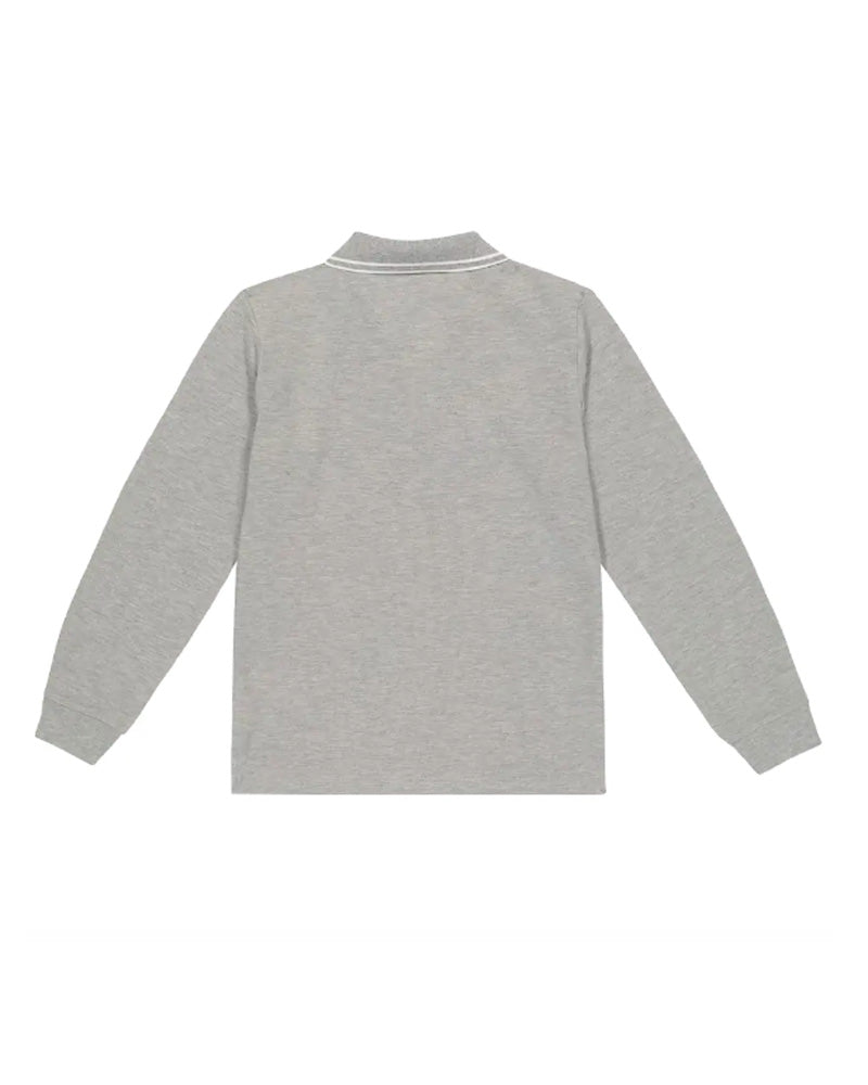 Boys Grey Polo