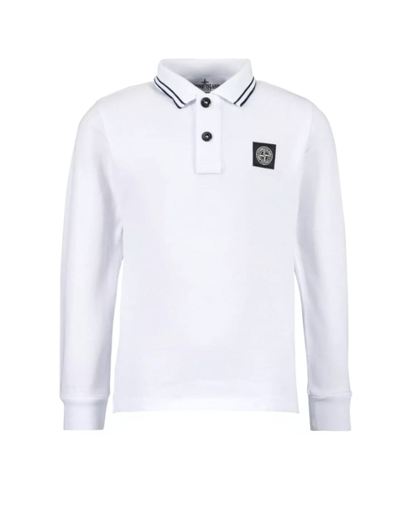 Boys White Polo