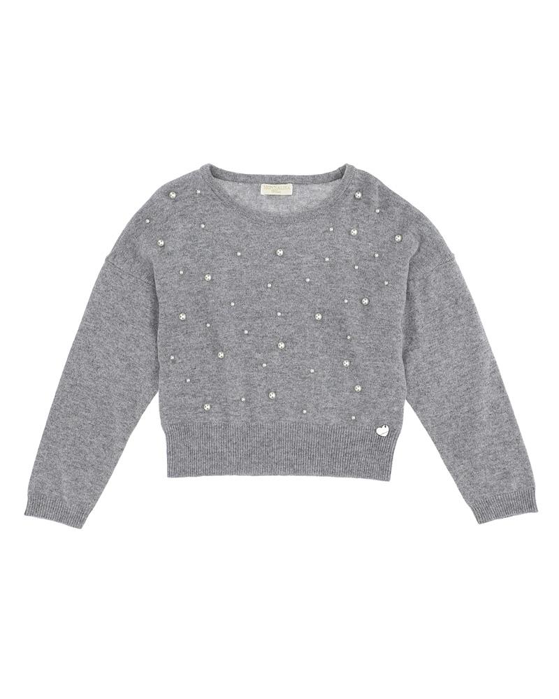 Girls Grey Sweater