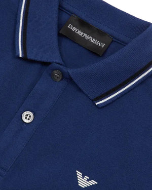 
  
    Emporio
  
    Armani
  
 Baby Boys Blue Cotton Polo