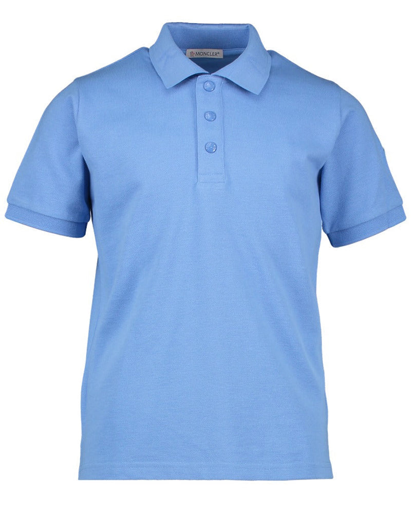 Baby blue outlet moncler polo