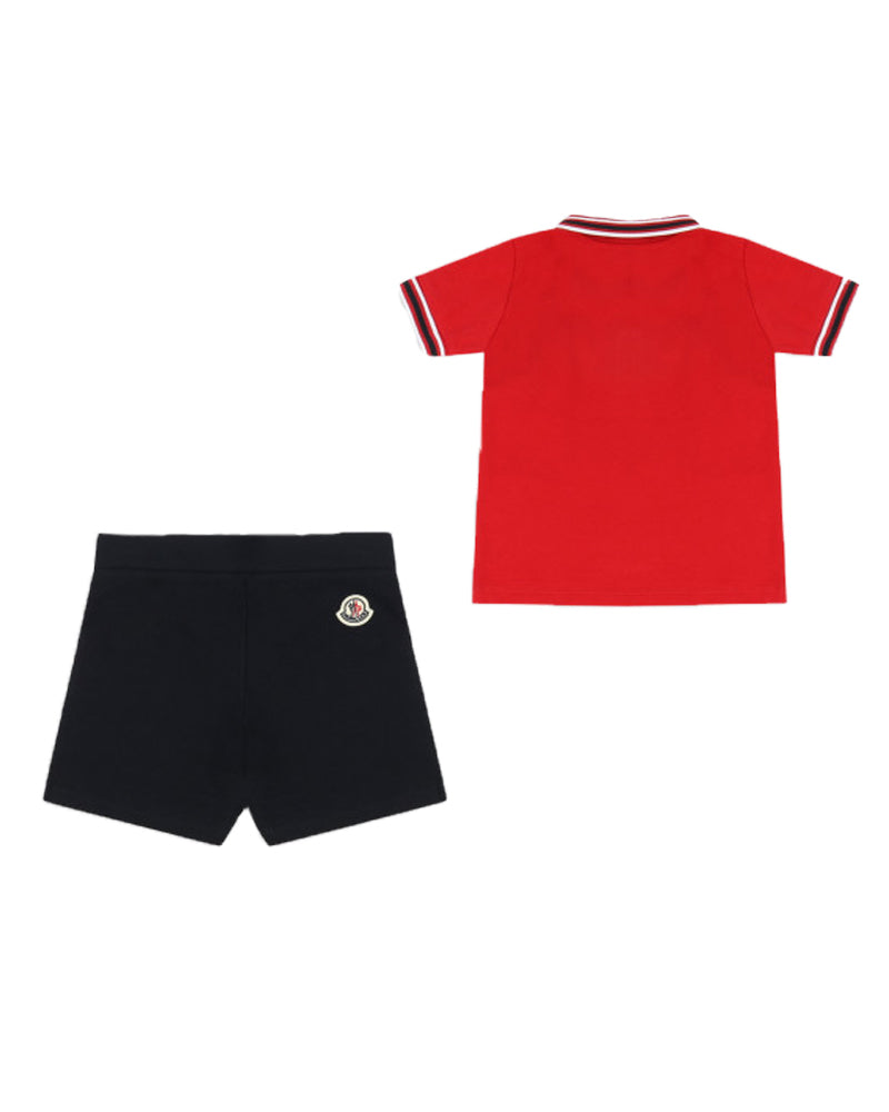 Moncler baby shorts sales set