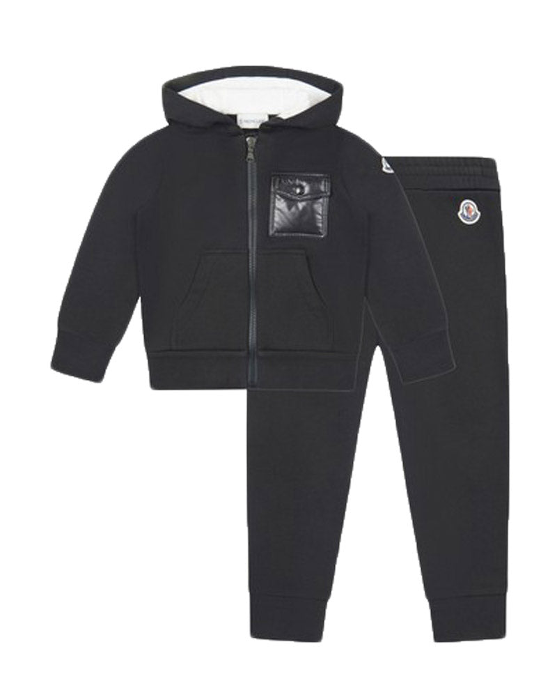 Boys Black Tracksuit