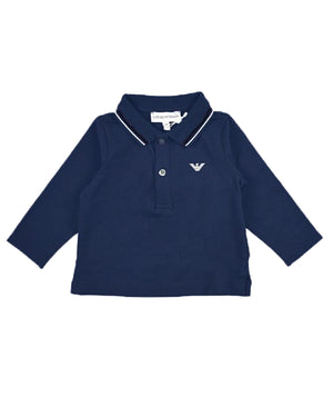 
  
    Emporio
  
    Armani
  
 Baby Boys Blue Cotton Polo