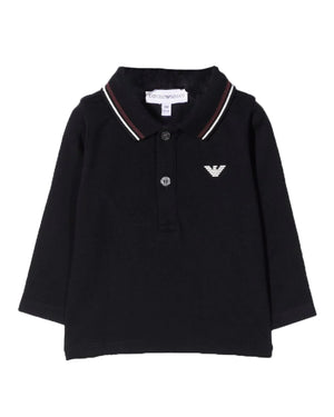 
  
    Emporio
  
    Armani
  
 Baby Boys Navy Cotton Polo