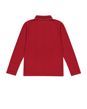 
  
    Emporio
  
    Armani
  
 Baby Boys Red Cotton Polo