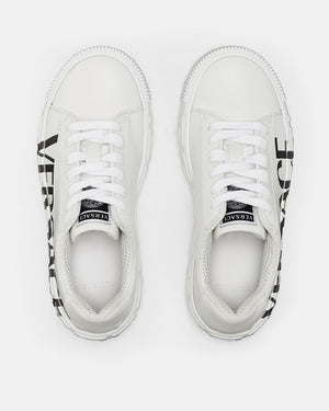 
  
    Versace
  
 White Sneakers
