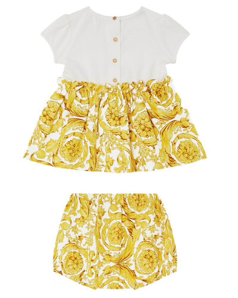 Baby Girls Gold Dress