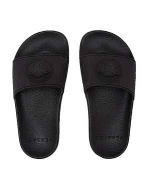 
  
    Versace
  
 Black Medusa Slides