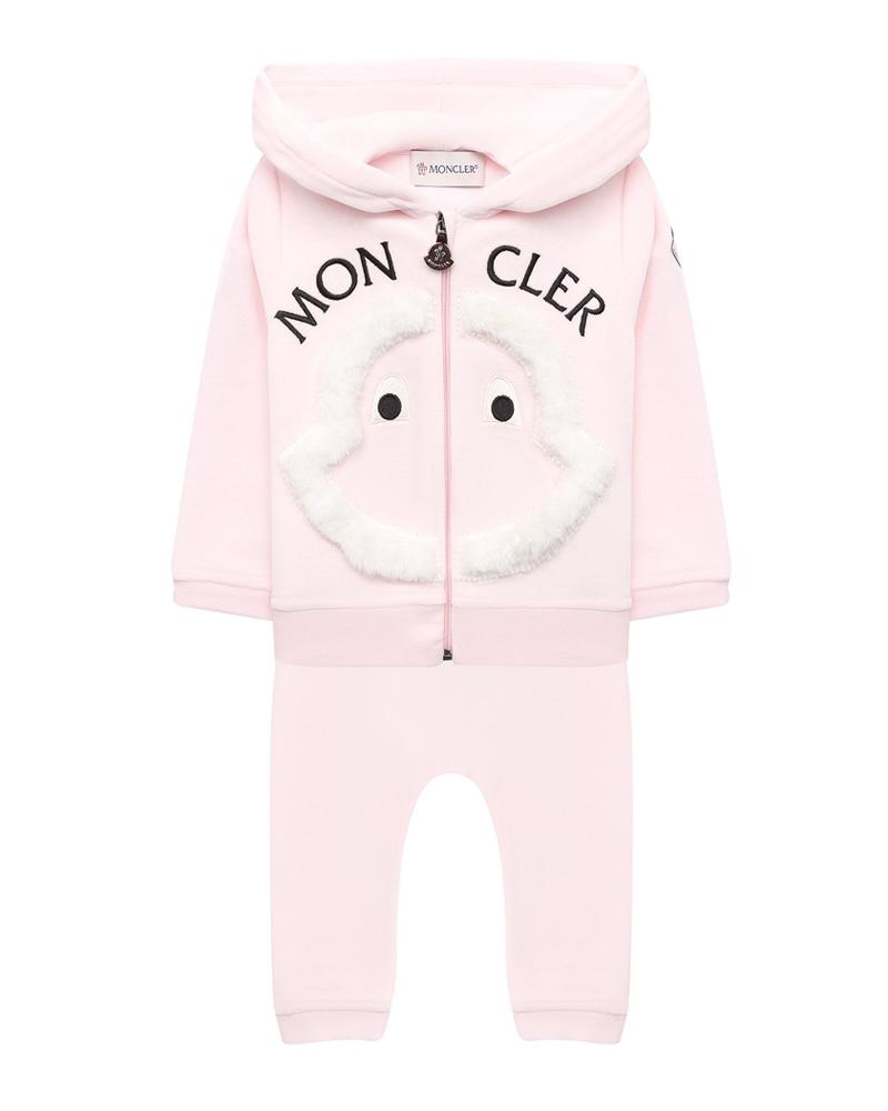 Baby Girls Pink Tracksuit