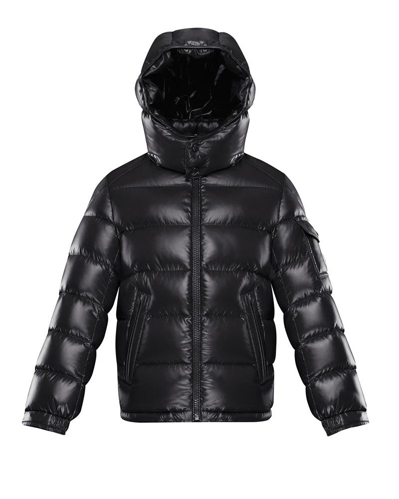 Moncler Enfant Black New Maya Jacket Designer Kids Wear