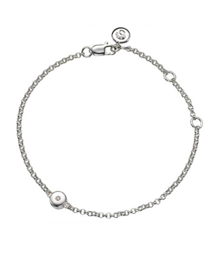 April Birthstone Bracelet-Diamond