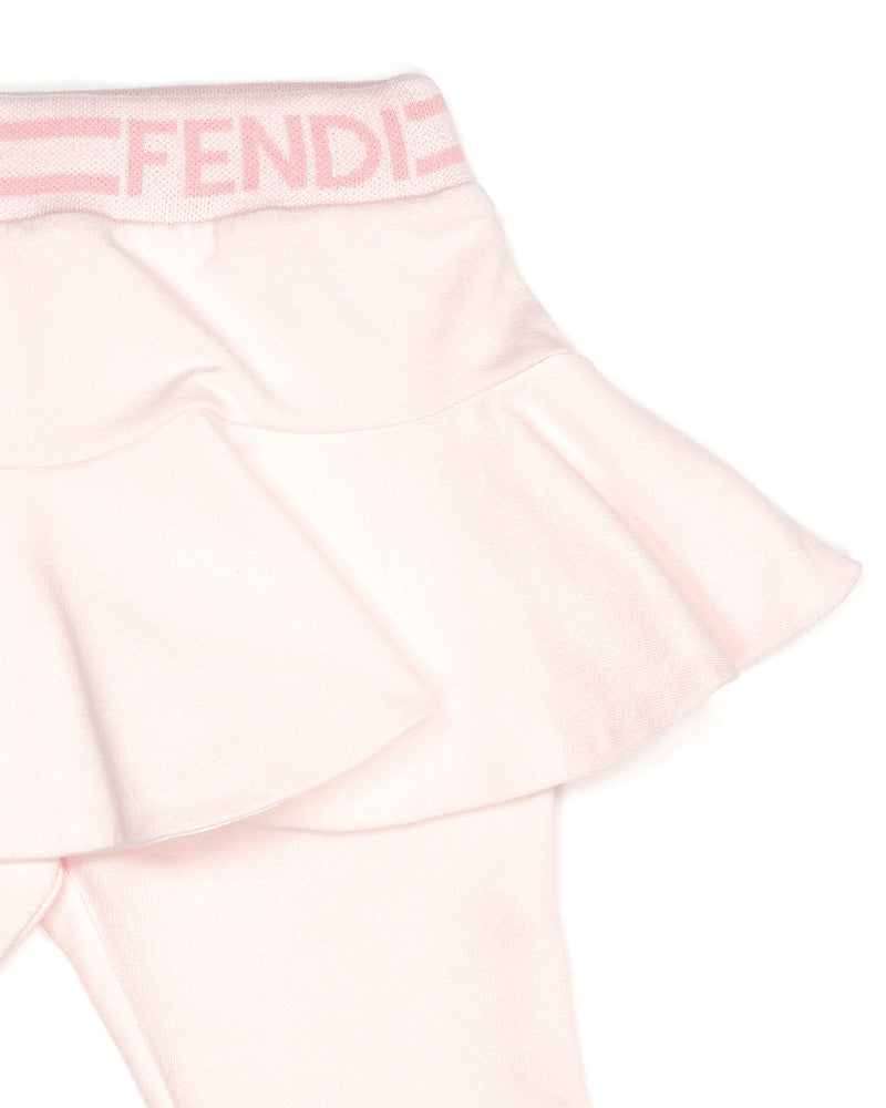 Fendi Leggings With Monogram - Pink - ShopStyle
