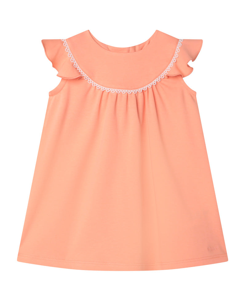 Baby Girls Orange Dress