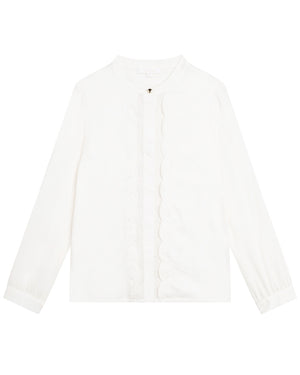 
  
    Chloé
  
 Girls White Blouse