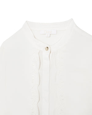 
  
    Chloé
  
 Girls White Blouse