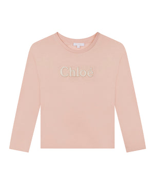 
  
    Chloé
  
 Girls Pink Top