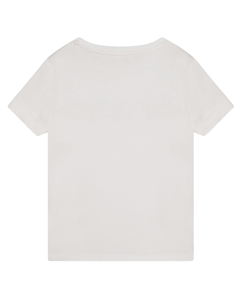 Chloé Girls White T-Shirt - Designer Kids Wear
