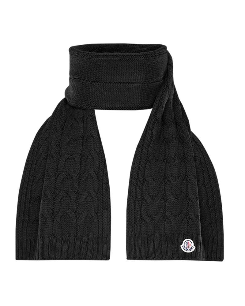 Moncler scarf discount black