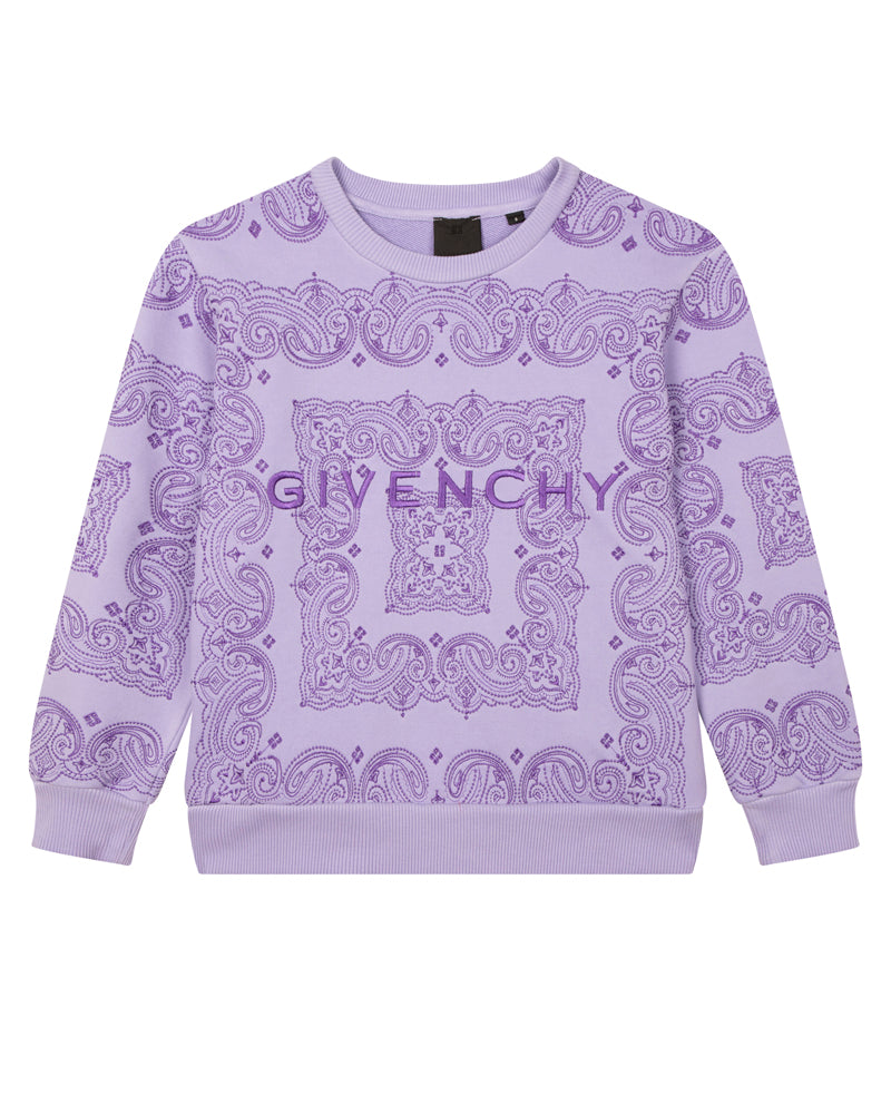 Girls Purple Sweatshirt
