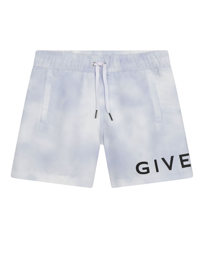 Blue givenchy shorts best sale