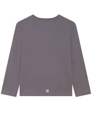 
  
    Givenchy
  
 Boys Grey Top