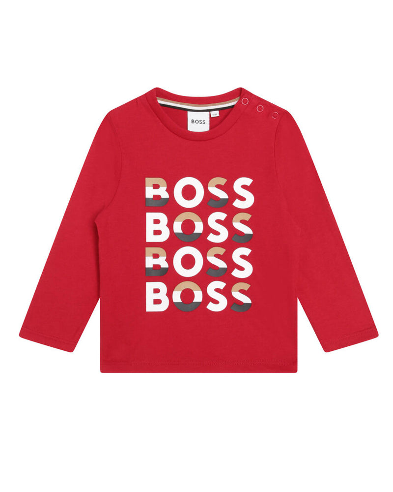 Baby Boys Red Top