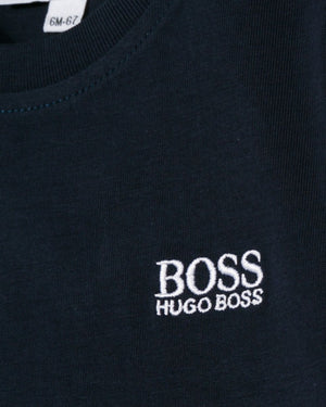 
  
    Boss
  
 Baby Boys Navy T-Shirt