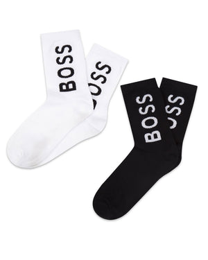 
  
    Boss
  
 Boys Black Sock Set