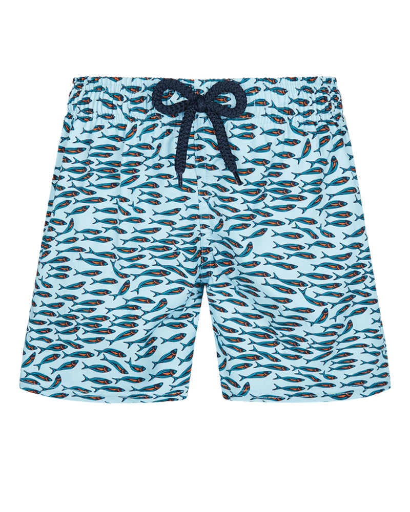 Boys Gulf Stream Multi/Print Swim Shorts
