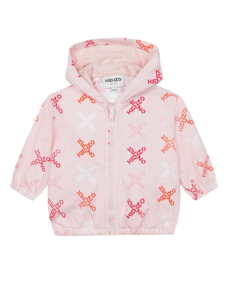 Baby Girls Pink Tracksuit