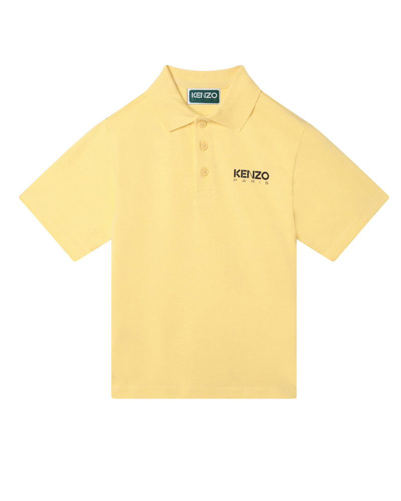 Boys yellow outlet polo