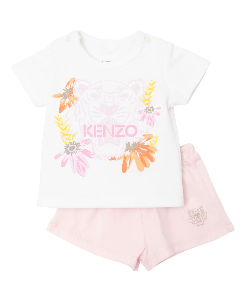 Baby Girls Pink Outfit Set