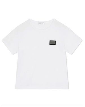 
  
    Dolce
  
    &
  
    Gabbana
  
 Boys White T-Shirt