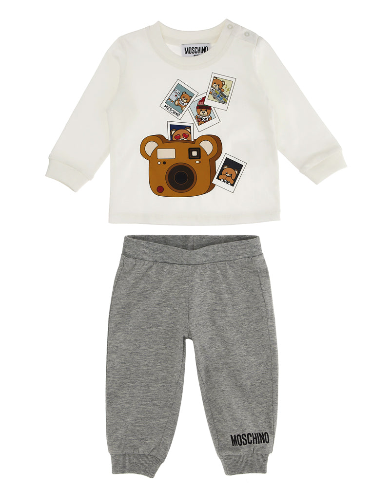 Baby Boys Ivory Outfit Set