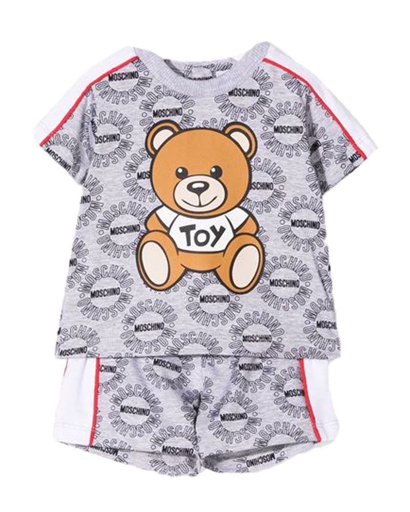Baby Boys Grey Outfit Set