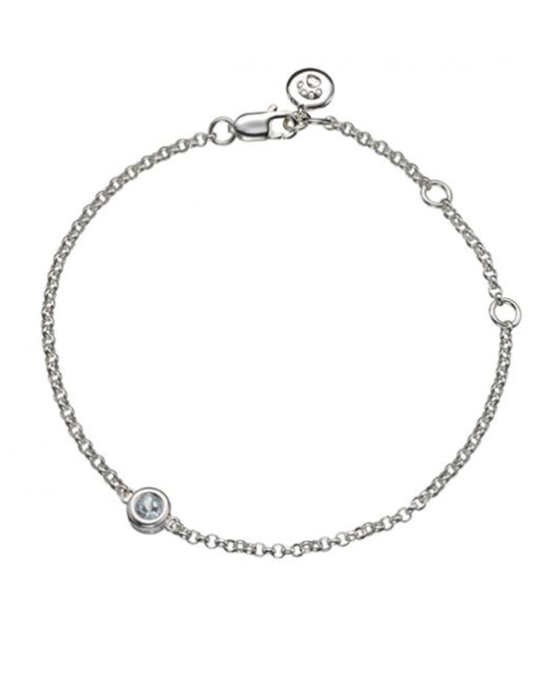 March Birthstone Bracelet-Aquamarine