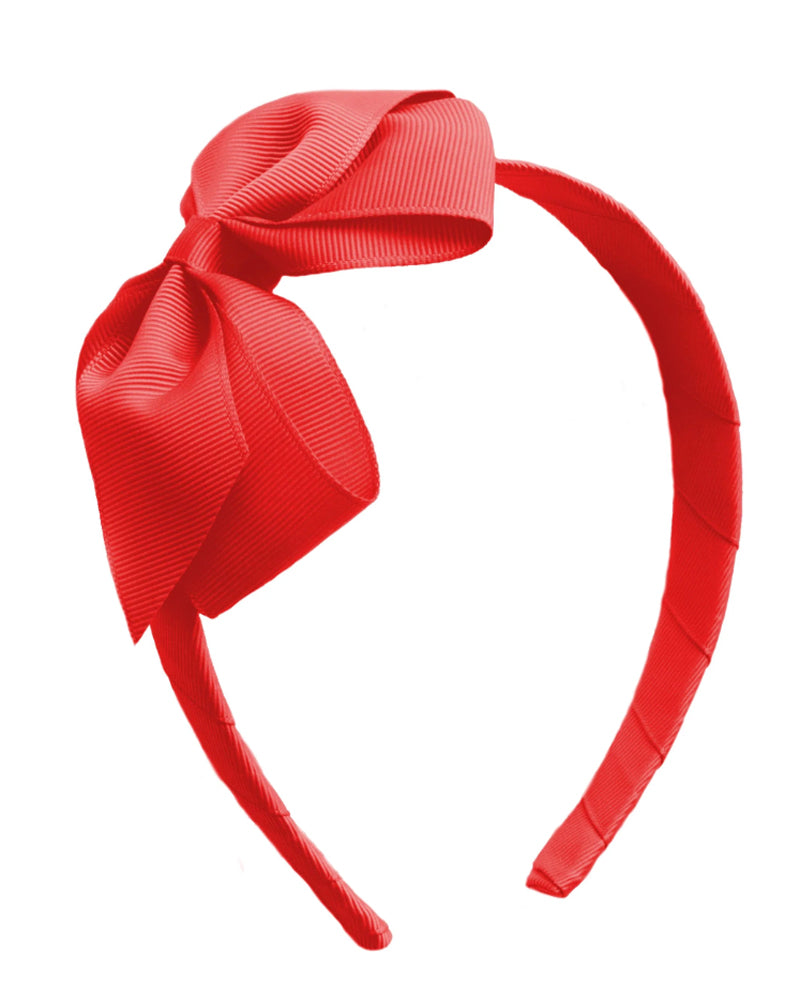 Melissa Bow Hairband - Red