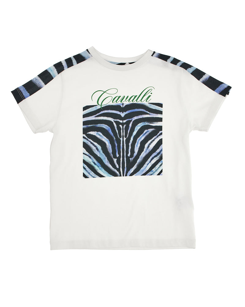 Kids Roberto Cavalli Tiger print T-shirt (Age 9)