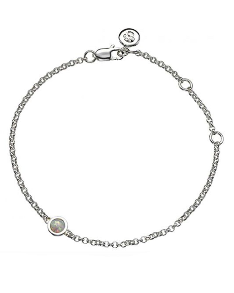 October Birthstone Bracelet-Opal