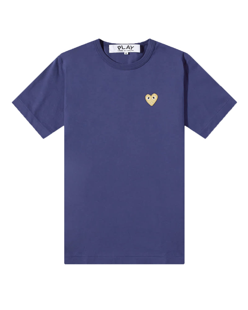 Navy blue 2025 cdg shirt