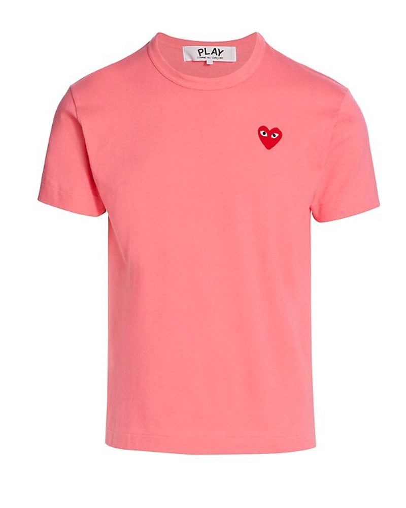 Comme Des Garçons Teen Pink T-Shirt - Designer Kids Wear