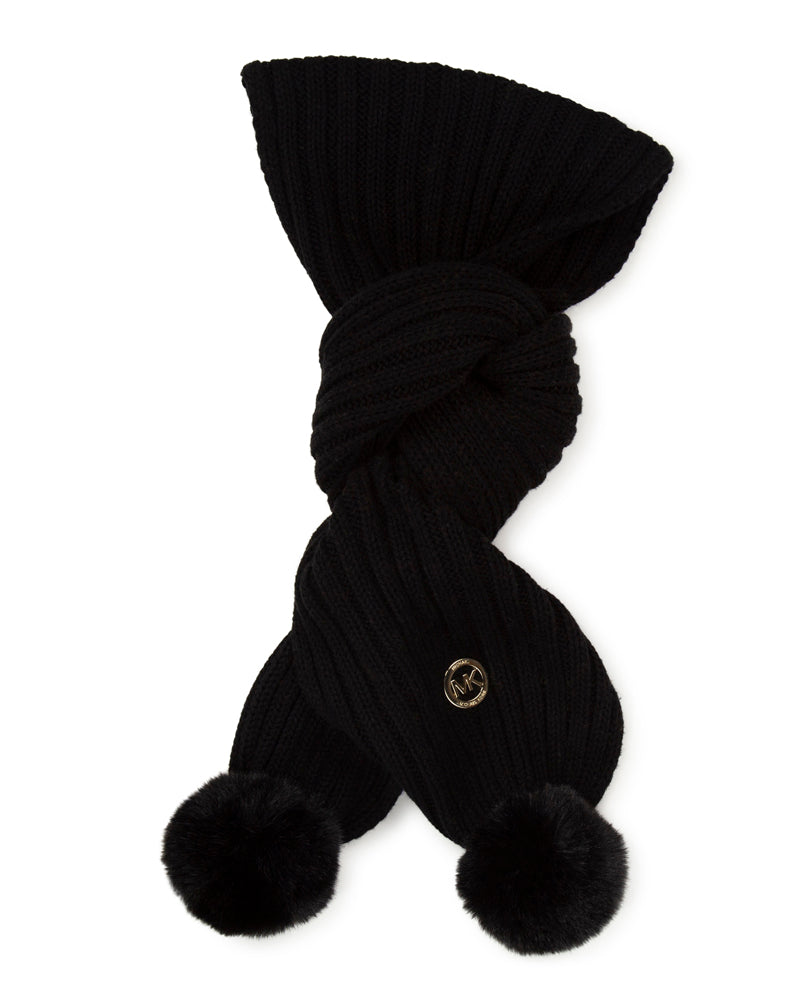 Girls Black Scarf