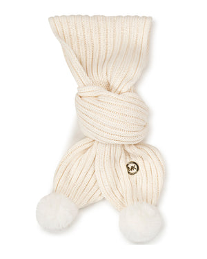 
  
    Michael
  
    Kors
  
 Girls Ivory Scarf