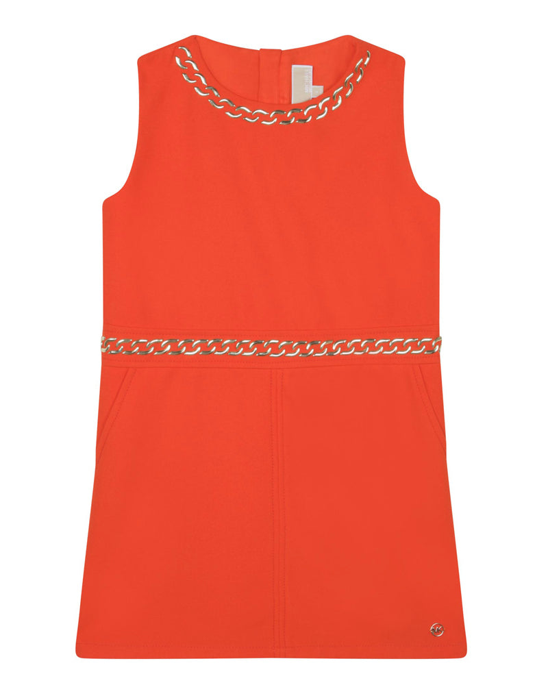 Michael kors gowns orange hotsell