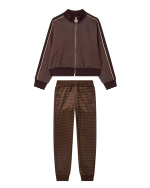 
  
    Michael
  
    Kors
  
 Girls Brown Tracksuit