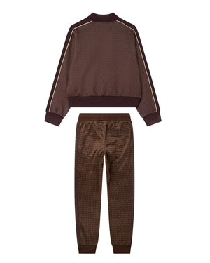 
  
    Michael
  
    Kors
  
 Girls Brown Tracksuit