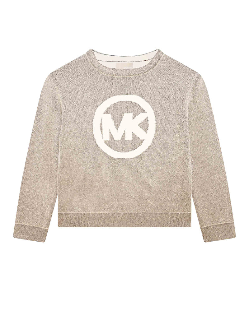 Girls Gold Sweater