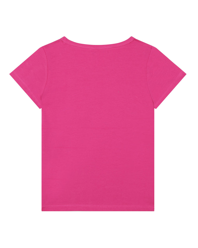 Girls Fuchsia T-Shirt
