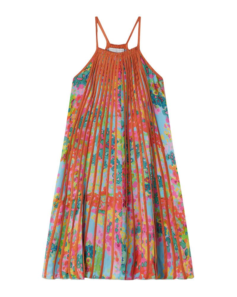 Girls Multi/Print Cupro Dress